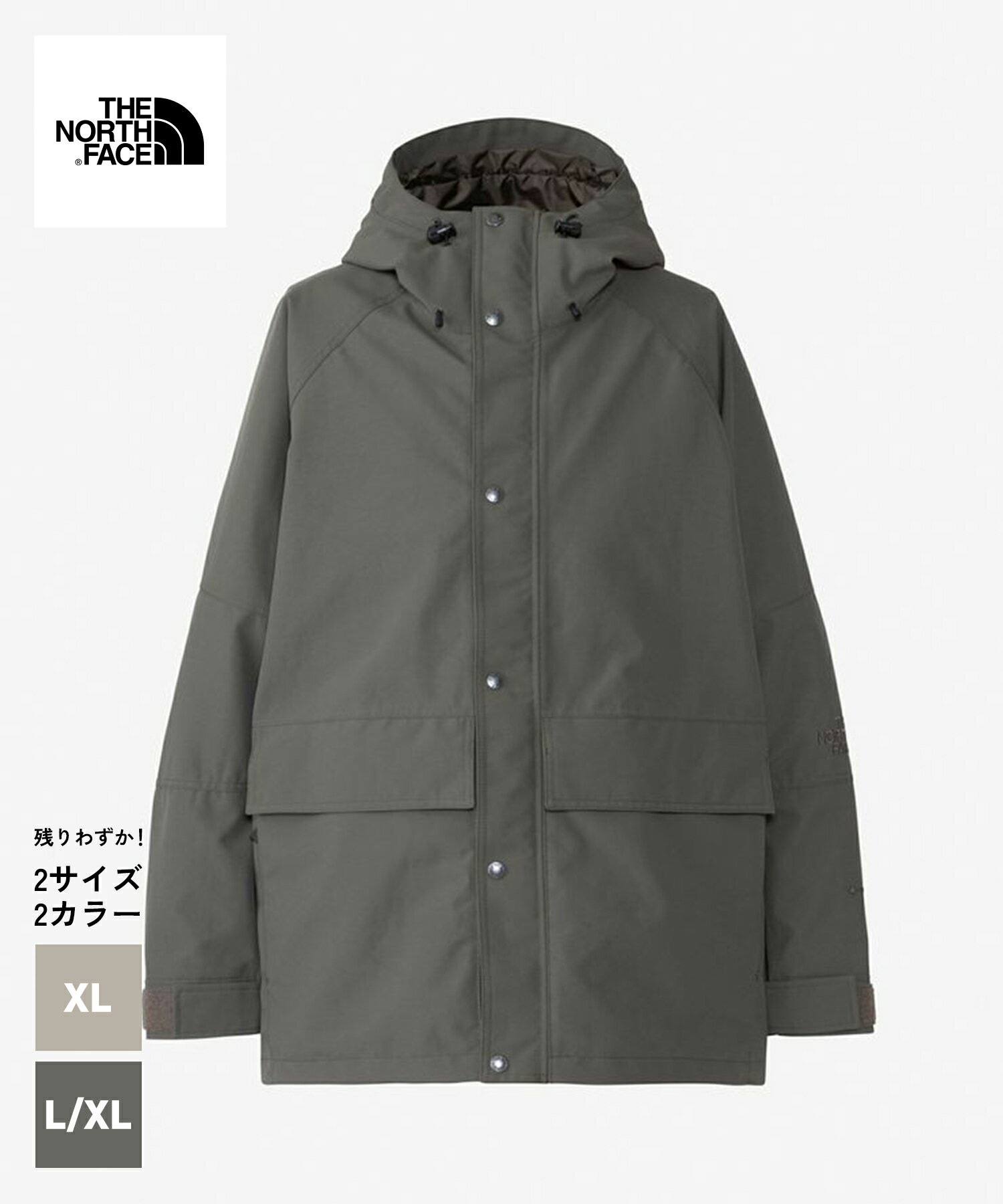 THE NORTH FACE Compilation Jacket(NP62360)国内正規品 メンズ アウター JKT ゴアテックス カジュアル ストリート スポーティー シンプル 秋冬 ベージュ オリーブ M~XL 23FW