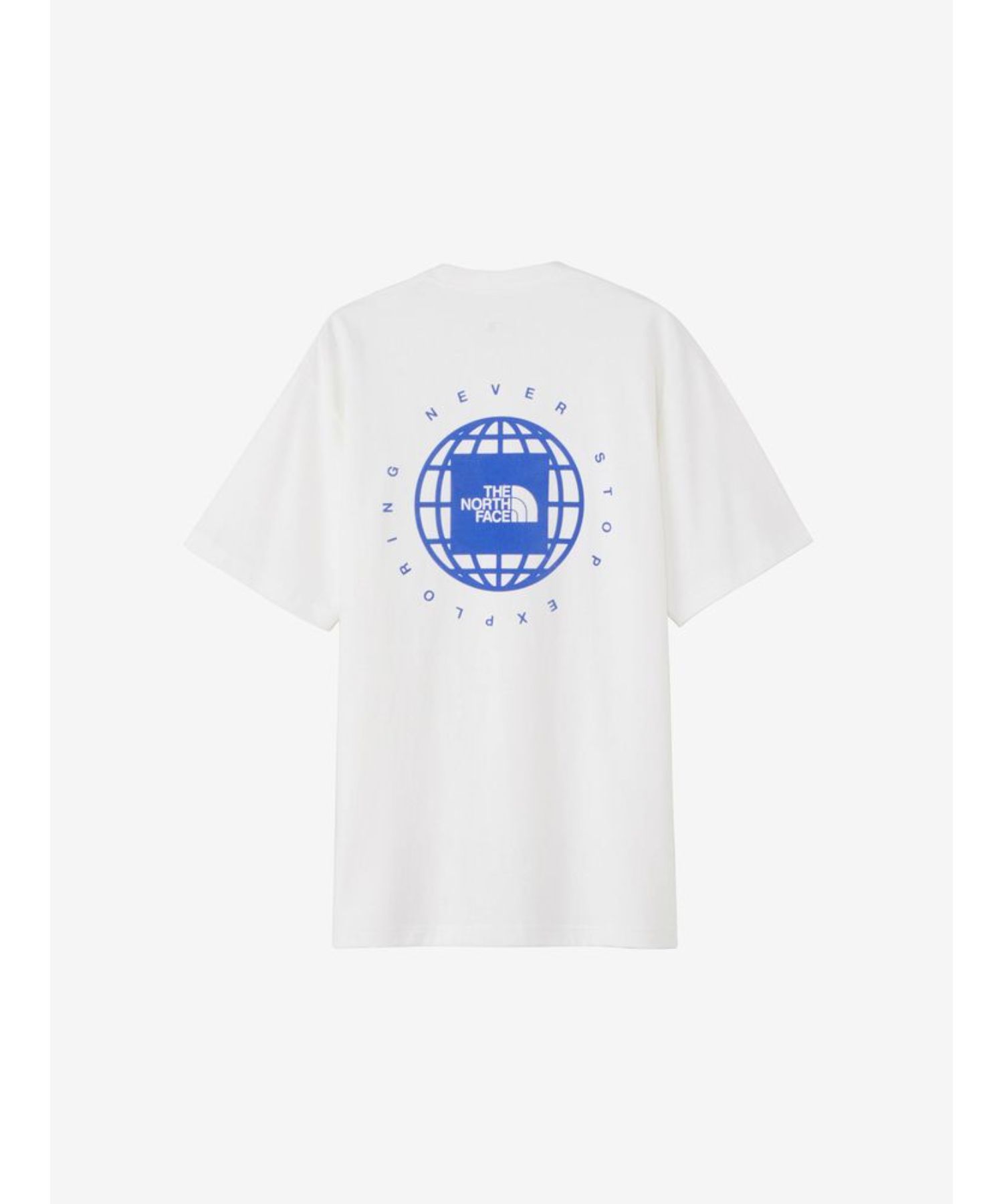 楽天FIGURETHE NORTH FACE S/S GEO Square Logo Tee （NT32451）【ノースフェイス ショートスリーブジオスクエアロゴティー】国内正規品 メンズ Tシャツ 半袖 カジュアル シンプル ストリート スポーティー バックプリント ブラック オフホワイト 24SS 春夏 新作