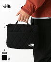 THE NORTH FACE Geoface Pouch(NM32356)【ノースフェイス ジオフェイスポーチ】国内正規品 バッグ カバン ショルダーストラップ PC周辺機器 エンボス加工 スマートフォン バッグインバッグ カジュアル ビジネス クッション内蔵 ブラック 25FW