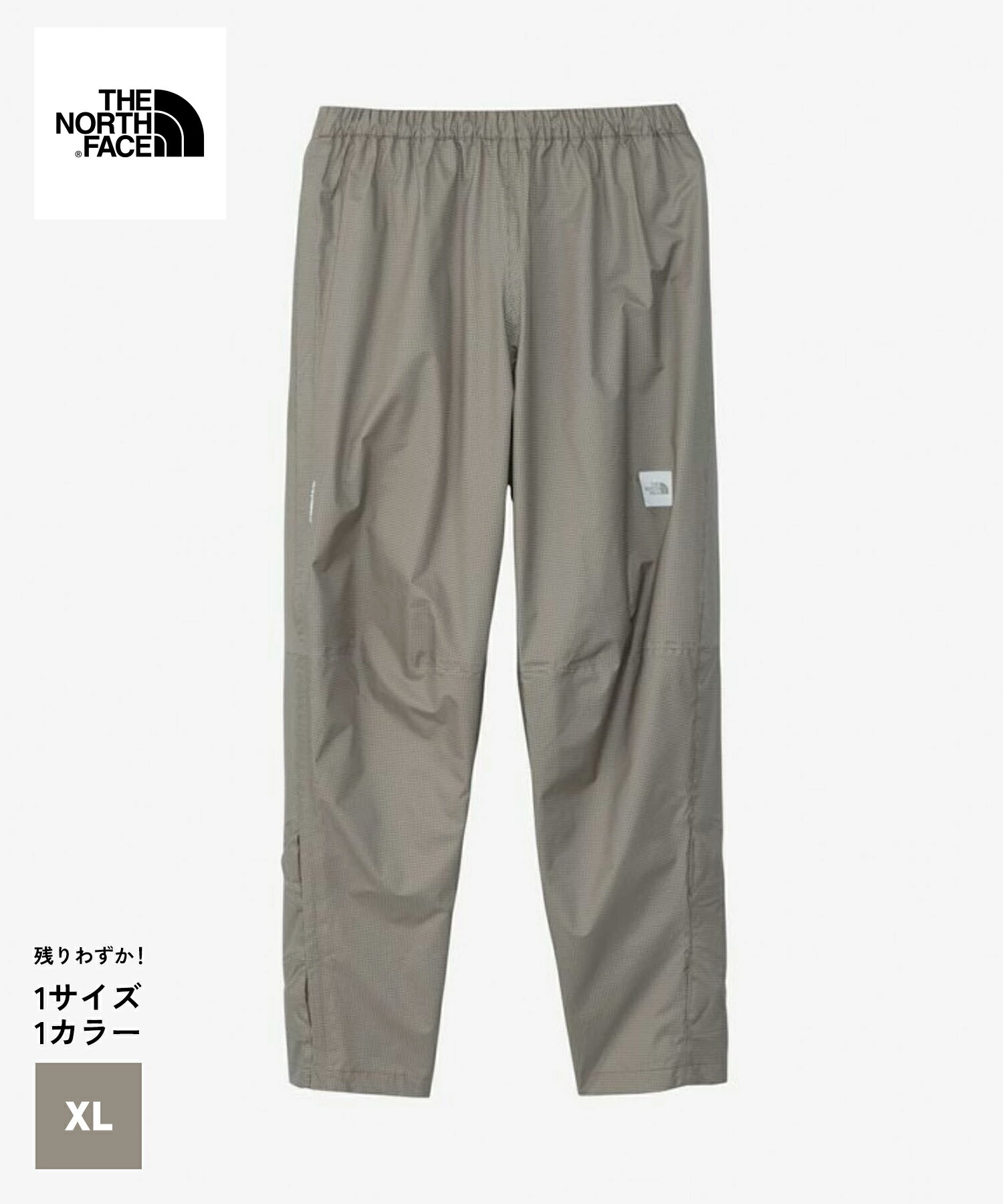 【ラスト！ベージュXL】20%OFF THE NORTH FACE Enride Rain Pant (NP12461)【ザ・ノース・フェイス エンライドレインパンツ】国内正規品 メンズ ボトムス レインウェア 雨天 雨具 アウトドア キャンプ フェス 雨対策 撥水 防水 ナイロン 24SS 新作