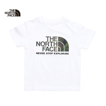 30%OFF! THE NORTH FACE B S/S Camo Logo Tee - (NTB32253 )【ザノースフェイス ショートスリーブカモロゴティー】22SS新作 国内正規品 ベビー トップス Tシャツ 半袖 着回し デイリー ロゴ シンプル UVケア 迷彩