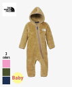 【10%OFF】THE NORTH FACE B Sherpa Fleece Suit(NAB72309)【ザノースフェイス シェルパフリーススーツ】正規品 ベビー 赤ちゃん用 子供用 育児 ロンパース カバーオール 長袖 ロングスリーブ カジュアル ベージュ ネイビー ピンク Mサイズ 23AW 23FW 秋冬 新作