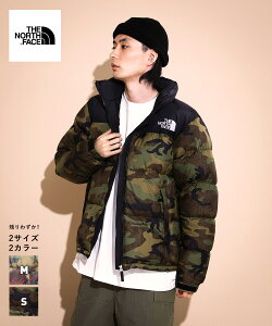 THE NORTH FACE Novelty Nuptse Jacket(ND92235)【ノースフェイス ノベルティヌプシジャケット】正規品 メンズ アウター ダウン カジュアル ストリートアウトドア タウンユース 秋冬 S M 迷彩柄 カモ柄 マルチカラー新作