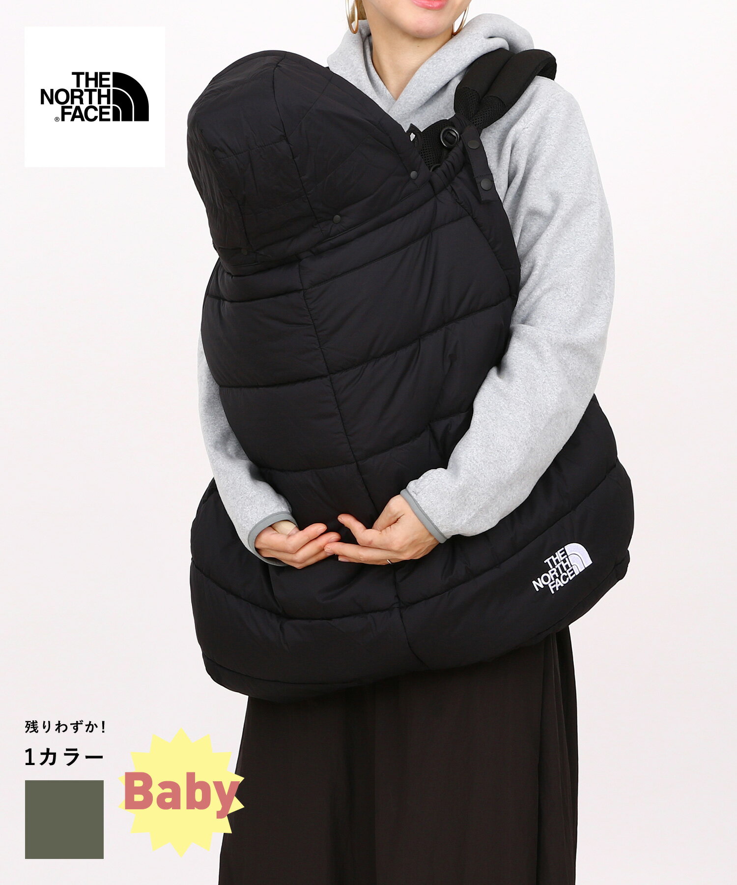 10％OFF THE NORTH FACE Baby Shell Blanket(NNB72301)【ノースフェイス ベビーシェルブランケット】 国内正規品 グッズ カバー 赤ちゃん用品 ベビー用品 育児 防寒 保温 秋冬 ギフト プレゼント 撥水加工 中わた 洗える 23FW 23AW ブラック オリーブ ブラウン