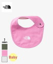 THE NORTH FACE Baby Bib - (NNB72314)【ノースフェイス ベビービブ】国内正規品 スタイ 涎掛け よだれかけ カワイイ 赤ちゃん ベビー キッズ グッズ オールシーズン フリーサイズ ピンク オリーブ オフホワイト コットン ギフト プレゼント 23FW