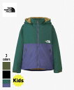 10%OFF! THE NORTH FACE Compact Nomad Jacket(NPJ72257)【ノースフェイス コンパクトノマドジャケット】国内正規品 キッズ アウター ウインドブレーカー フルジップ 子供服 カジュアル 100~150cm ブラック グリーン オリーブ 23FW AW 新作