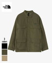 ノースフェイス THE NORTH FACE Geology Shirt(NR62360)【ノースフェイス ジオロジー シャツ】国内正規品 ユニセックス アウター JKT BDUジャケット カジュアル ストリート スポーティー シンプル ミリタリー 秋冬 ブラック ベージュ オリーブ S~XL 23FW