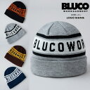 セール BLUCO ブルコ ニットキャップ ロゴビーニー LOGO BEANIE BLUCO WORK GARMENT ニット帽【交換・返品不可】
