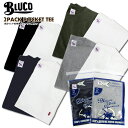 BLUCO ブルコ ポケット付 半袖Tシャツ 2枚セット B...
