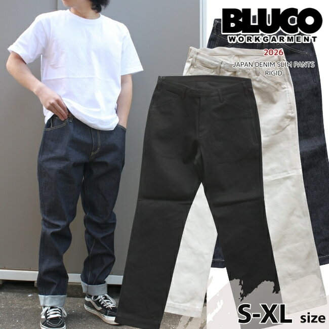 Rakuten - BLUCO ブルコ スリムデニムパンツ ジャパンデニム メンズ 161-42-003 2026新作 日本製デニム生地 送料無料
