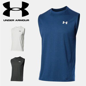 ☆ネコポス アンダーアーマー スポーツウェア ノースリーブ メンズ UA テック スリーブレス トレーニング MEN 1367452 UNDER ARMOUR あす楽対応可