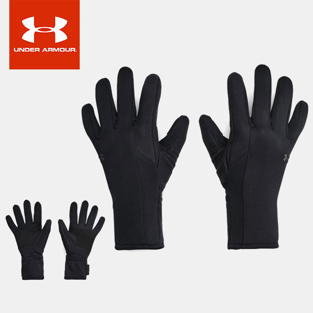 楽天アンダーアーマーヒート☆ネコポス アンダーアーマー クリアランス UNDER ARMOUR UA STORM FLEECE GLOVES スポーツアクセサリー 防寒雑貨 レディース 1365972 あす楽 対応可