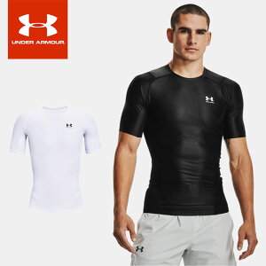 ☆ネコポス アンダーアーマー シャツ 半袖 インナー 接触冷感 1365229 メンズ ヒートギア UNDER ARMOUR アイソチル コンプレッション ショートスリーブ あす楽対応可