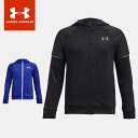 ☆アンダーアーマー クリアランス スウェットパーカー ジュニア UAアーマーフリース ストーム フルジップ フーディー 1379285 UNDER ARMOUR あす楽