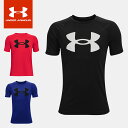 ☆ネコポス【お買い物マラソン!最大10%OFFクーポン配布中♪】 アンダーアーマー クリアランス Tシャツ 半袖 ジュニア UAテック ビッグロゴ ショートスリ...