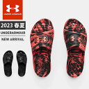 ☆アンダーアーマー メンズ サンダル UA メンズ ロッカー カモ レギュラーフィット ライフスタイル 速乾 排水穴 トレーニング UNDER ARMOUR 3024449 あす楽