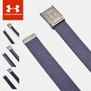 ☆アンダーアーマー ゴルフ ベルト メンズ Stretch Webbing Belt 1383935 UNDER ARMOUR あす楽