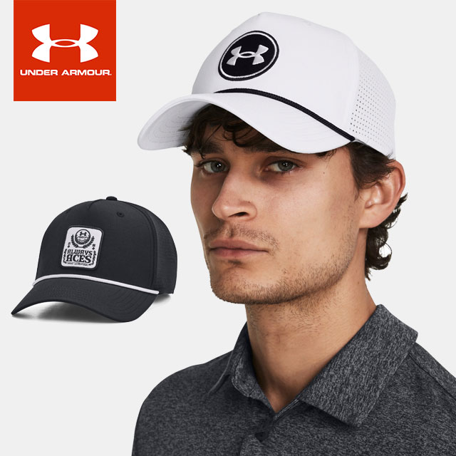 ブランドキャップ（メンズ） ☆アンダーアーマー UNDER ARMOUR メンズ ドライバー スナップバック キャップ 1383484 あす楽