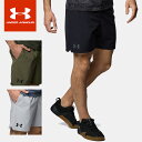 ☆ネコポス【お買い物マラソン!最大10%OFFクーポン配布中♪】 アンダーアーマー ハーフパンツ メンズ UA WOVEN 7in Short 1384809 ...