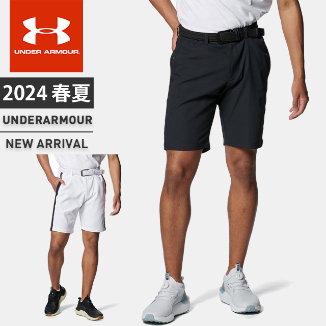 ☆ アンダーアーマー メンズ ゴルフ パンツ ハーフパンツ ショートパンツ UA サマー ショーツ 吸汗速乾 軽量 快適性 トレーニング カジュアル UNDER ARMOUR 1384838 あす楽