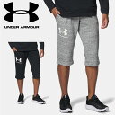 ☆アンダーアーマー UNDER ARMOUR UA UAライバルテリー 3/4パンツ トレーニング MEN 1384819 あす楽