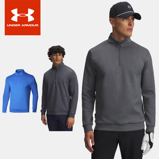 ☆アンダーアーマー UNDER ARMOUR メンズ ゴルフウェア ドライブ ミッドレイヤー プルオーバー 1387124