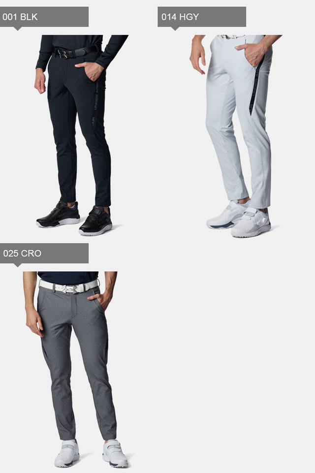 ☆アンダーアーマー メンズ ゴルフ ロングパンツ UA ドライブ 二ット テーパード パンツ ルーズ 4ポケットデザイン ストレッチ性 機能性 肌触り トレーニング ジム カジュアル ライフスタイル UNDER ARMOUR 6007940