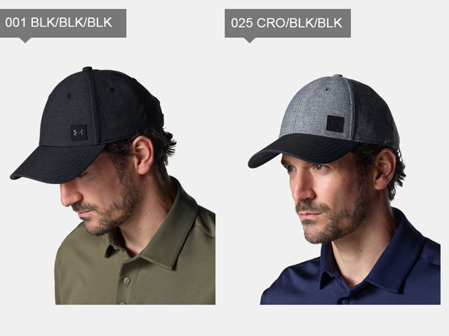 ☆アンダーアーマー メンズ ゴルフ キャップ 帽子 ハット UA ドライブ フォール ストーム はっ水 調節可能 ストレッチ性 吸汗速乾 ワンポイントロゴ シンプル トレーニング ジム フィットネス カジュアル ライフスタイル UNDER ARMOUR 6007942