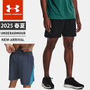 ☆ネコポス アンダーアーマー メンズ ハーフパンツ ショートパンツ UA ローンチ エリート 7インチ ショーツ フィッティド スマホポケット 軽量 リフレクト...