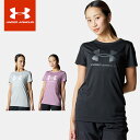 ☆ネコポス【お買い物マラソン!最大10%OFFクーポン配布中♪】 アンダーアーマー UNDER ARMOUR レディース テック ビッグロゴ ショートスリーブ ...