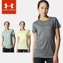 ☆ネコポス【お買い物マラソン!最大10%OFFクーポン配布中♪】 アンダーアーマー レディース 半袖 Tシャツ UAテック グラフィック ショートスリーブ 60...