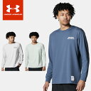 ☆ネコポス アンダーアーマー スポーツウェア 長袖 メンズ UA MOTIVATE BACK GRAPHIC LONG SLEEVE T-SHIRT 60015...