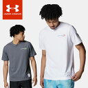 ☆ネコポス【お買い物マラソン!最大10%OFFクーポン配布中♪】 アンダーアーマー メンズ 半袖 機能 Tシャツ UAモチベート グラフィック ショートスリーブ...