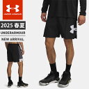 ☆ネコポス アンダーアーマー メンズ ショートパンツ ハーフパンツ UA ゾーン 7インチ ウーブン ショーツ ルーズ 軽量性 耐久性 快適性 ストレッチ性 吸...