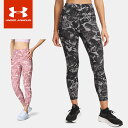 ☆ネコポス【お買い物マラソン!最大10%OFFクーポン配布中♪】 アンダーアーマー カプリタイツ レディース UA MOTION PRINT ANKLE LEG...