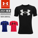 ☆ネコポス アンダーアーマー クリアランス ジュニア Tシャツ 半袖 UA テック ビッグロゴ ショートスリーブ ルーズ 抗菌防臭 ストレッチ 運動 トレーニング 男の子 ボーイズ UNDER ARMOUR 1363283 あす楽 対応可