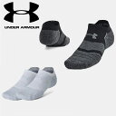☆アンダーアーマー UNDER ARMOUR ユニセックス UAエレベーテッド パフォーマンス ノーショー タブ ソックス 2足セット トレーニング 靴下 くる...