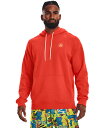 【40%OFF】公式 アンダーアーマー UNDER ARMOUR UA メンズ バスケットボール パーカー カリー ロングスリーブ フーディー 〈コラボ4〉 1374314 長袖 トップス プルオーバー トレーニング サワー・パッチ・キッズ Sour Patch Kids ポケット 吸汗速乾 スポーツ ジム