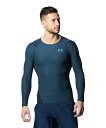 【40 OFF】公式 アンダーアーマー UNDER ARMOUR メンズ トレーニング ベースレイヤー UA ヒートギア ヒートギアアーマー ロングスリーブシャツ〈ノベルティ〉 アンダーシャツ インナー 長袖 1378352 トップス ロゴ 吸汗速乾 抗菌 防臭 アウトドア 運動 部活 スポーツ ジム