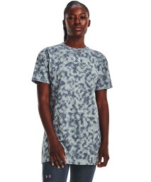 アンダーアーマー アウトドアウェア レディース 【母の日】【40%OFF】公式 アンダーアーマー UNDER ARMOUR レディース トレーニング Tシャツ UA コットン ショートスリーブドレス 半袖ウィメンズ1376745 半袖Tシャツ 丈長め 体型カバー 吸汗速乾 綿混 トレーニングウェア スポーツ アウトドア ジム ヨガ ウェア