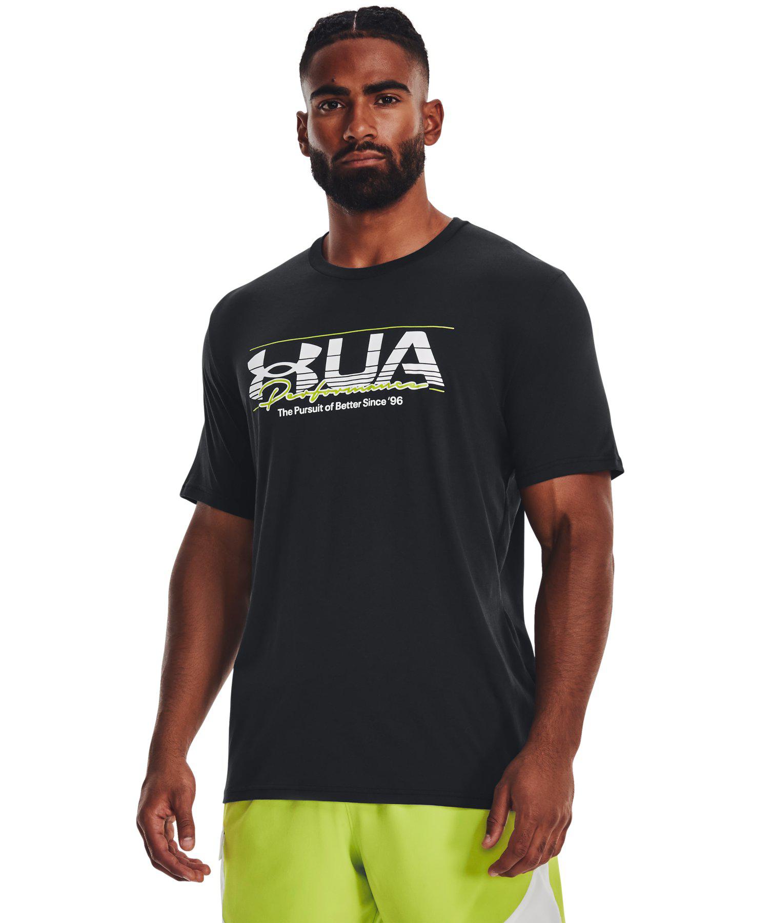 【40%OFF】公式 アンダーアーマー UNDER ARMOUR メンズ トレーニング Tシャツ UA ショートスリーブTシャツ 〈ビンテージブランドスクリプト〉 半袖1376845のサムネイル