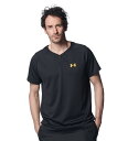 公式 アンダーアーマー UNDER ARMOUR メンズ ベースボール Tシャツ UA ベースボール ショートスリーブTシャツ 半袖 野球 1378239 半袖Tシャツ ベースボールシャツ ボタン ベースボールTシャツ スポーツウェア スポーツ アウトドア ウェア ウエア 運動 部活