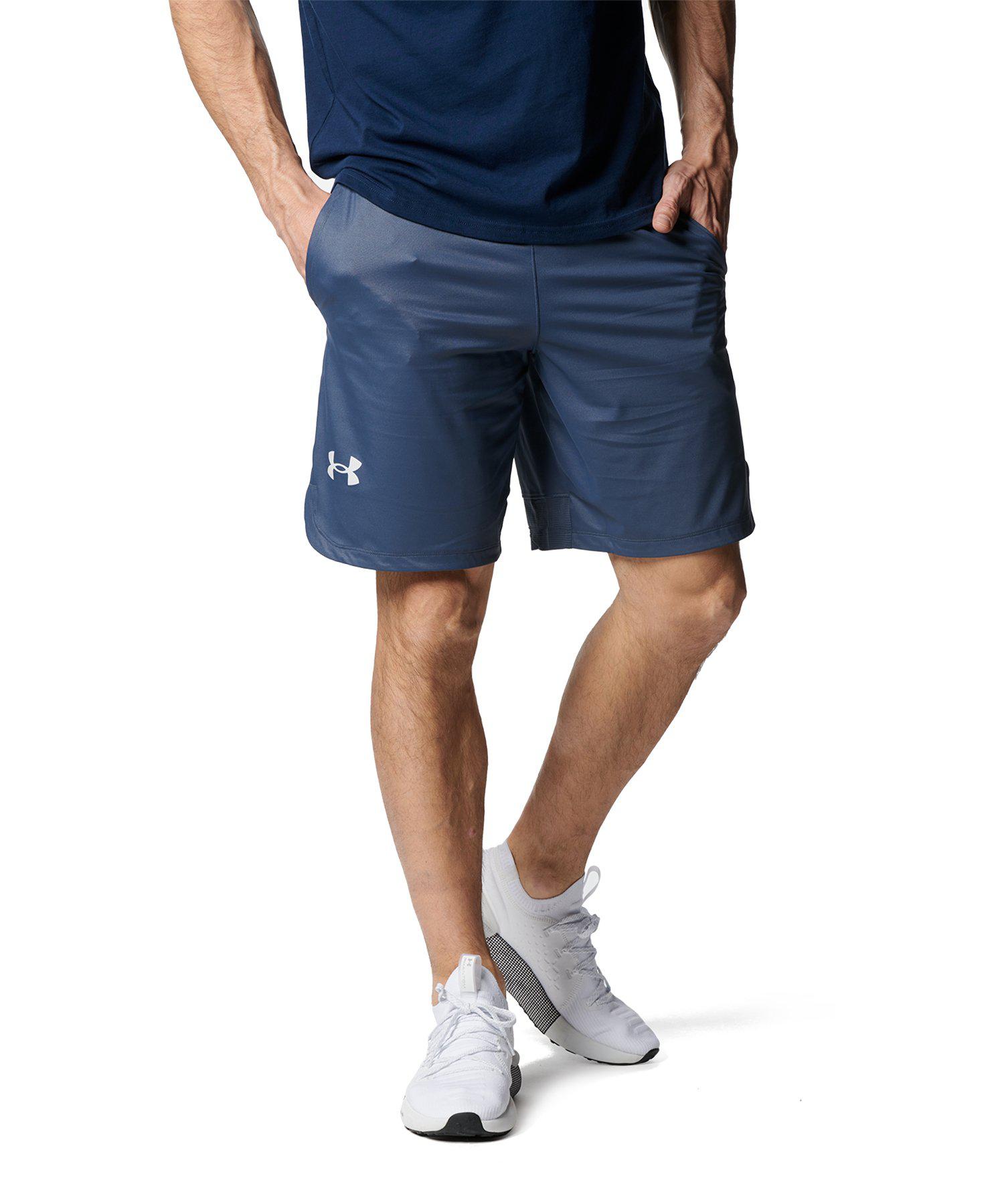 公式 アンダーアーマー UNDER ARMOUR メンズ トレーニング ハーフパンツ UA アイソチル ショーツ ショートパンツ 半ズボン1378358 ショート パンツ 通気性 ストレッチ 裾 スリット スポーツパンツ スポーツウェア スポーツ アウトドア ジム ウェア 部活