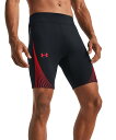 【30 OFF】公式 アンダーアーマー UNDER ARMOUR メンズ ランニング UAクオリファイア ラッシュ ハーフタイツ 1379290 アウトドア スポーツ ジム 運動 部活 フィット 防水 ポケット 吸汗 速乾 伸縮 ドライ ストレッチ 抗菌 防臭