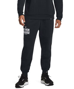 【30%OFF】公式 アンダーアーマー UNDER ARMOUR メンズ トレーニング UAプロジェクトロック ライバルフリース ジョガーパンツ 1380108 アウトドア スポーツ ジム 運動 部活 長ズボン ロングパンツ 裏起毛 保温 軽量 速乾 吸汗 ドライ