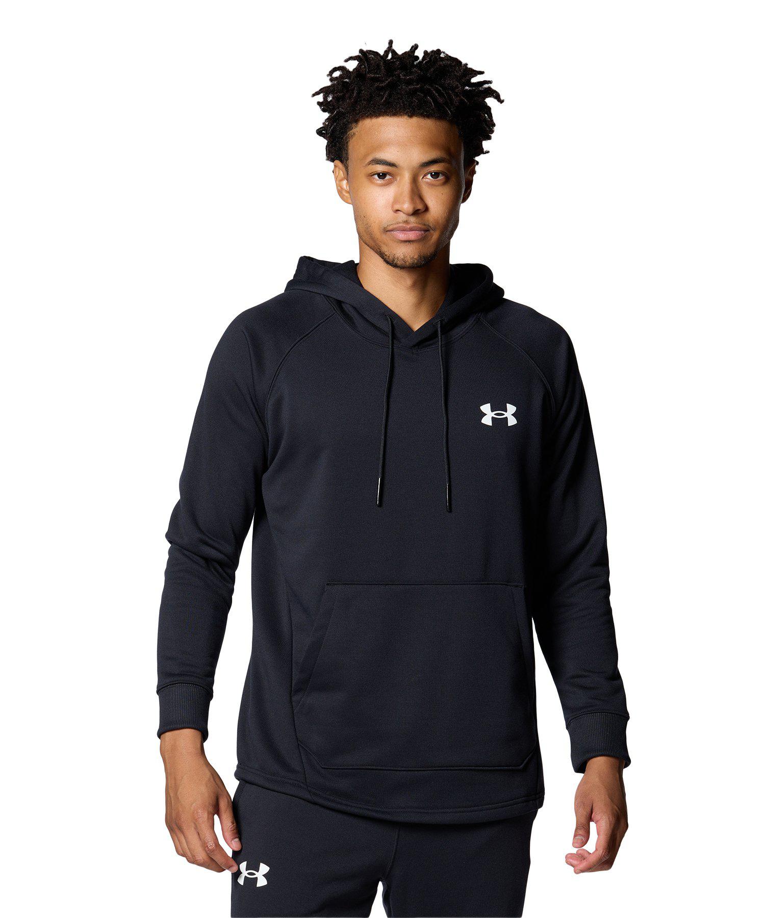 楽天アンダーアーマー公式 楽天市場店【50％OFF】【父の日】公式 アンダーアーマー UNDER ARMOUR メンズ バスケットボール UAゲームタイム スウェット ロングスリーブ プルオーバー フーディー 1381378 アウトドア スポーツ ジム 部活 長袖 パーカー フード 吸汗 速乾 通気性 軽量 カンガルーポケット ドライ