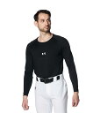 公式 アンダーアーマー UNDER ARMOUR UA UAヒートギア コンフォート フィッティド ロングスリーブ クルーネック シャツ（ベースボール/MEN） 1384731