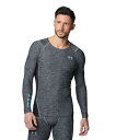 公式 アンダーアーマー UNDER ARMOUR UA UAヒートギアアーマー コンプレッション ノベルティ ロングスリーブ シャツ（トレーニング/MEN） 1384790 アンダーシャツ ベースレイヤー コンプレッション インナー 長袖 ジム メンズ 抗菌 防臭