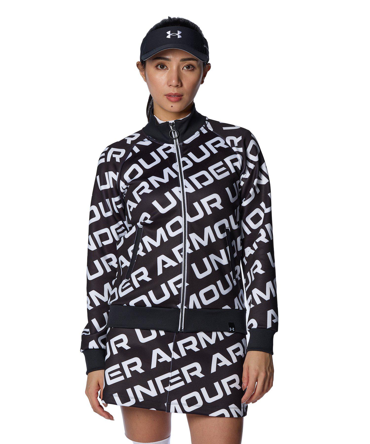 公式 アンダーアーマー UNDER ARMOUR UA UAパフォーマンスニット プリント フルジップ ジャケット （ゴルフ/WOMEN ） 1384966