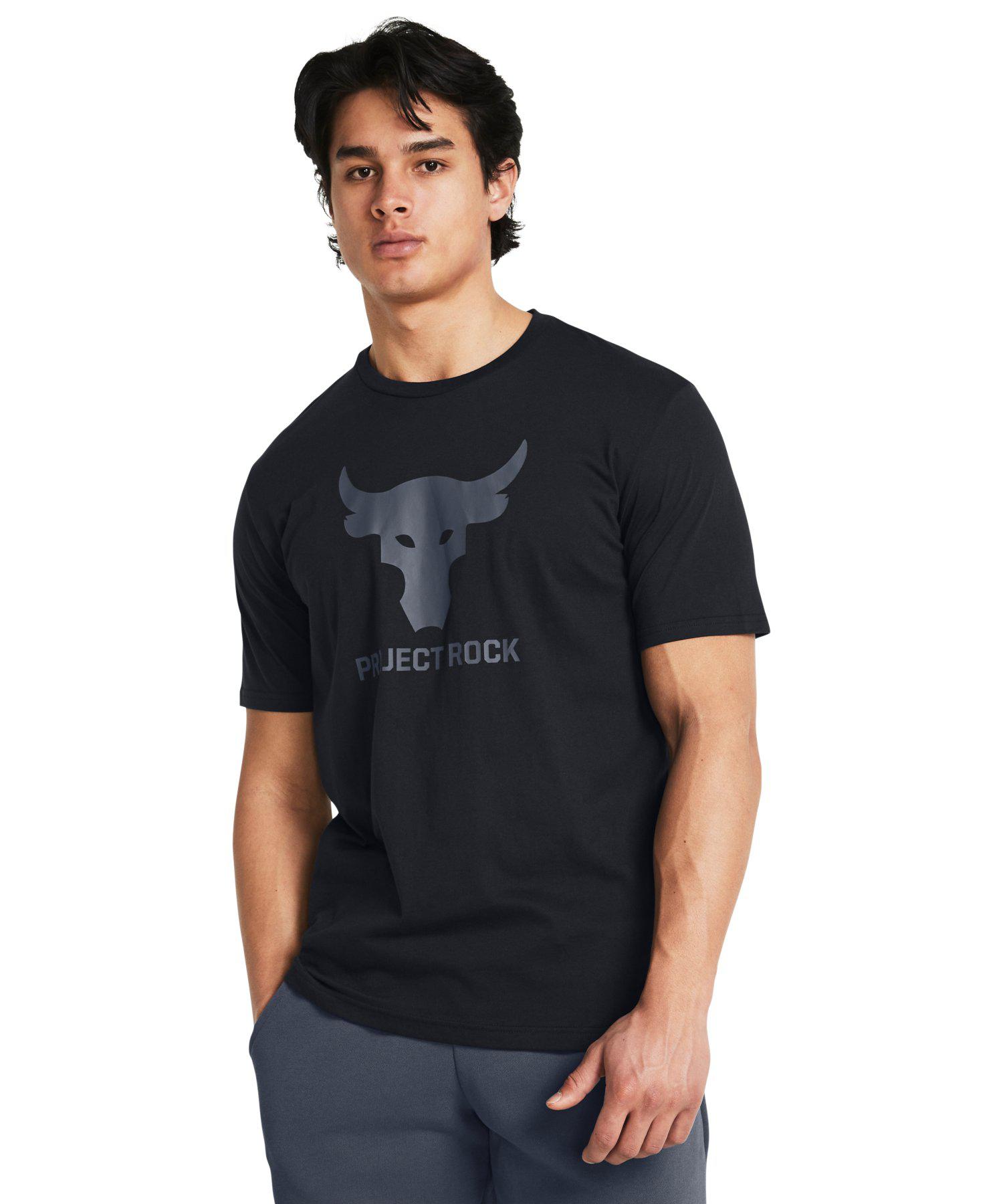 【父の日】公式 アンダーアーマー UNDER ARMOUR UA UAプロジェクトロック グラフィック ショートスリーブTシャツ（トレーニング/MEN） 1383191 Tシャツ 半袖 アウトドア スポーツ ジム 運動 部活 メンズ 吸汗 ドライ